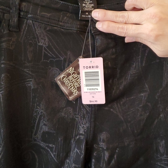 Torrid nightmare before Christmas pants - Picture 2 of 4